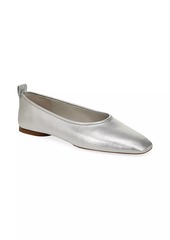 Vince Vivian Leather Ballet Flats