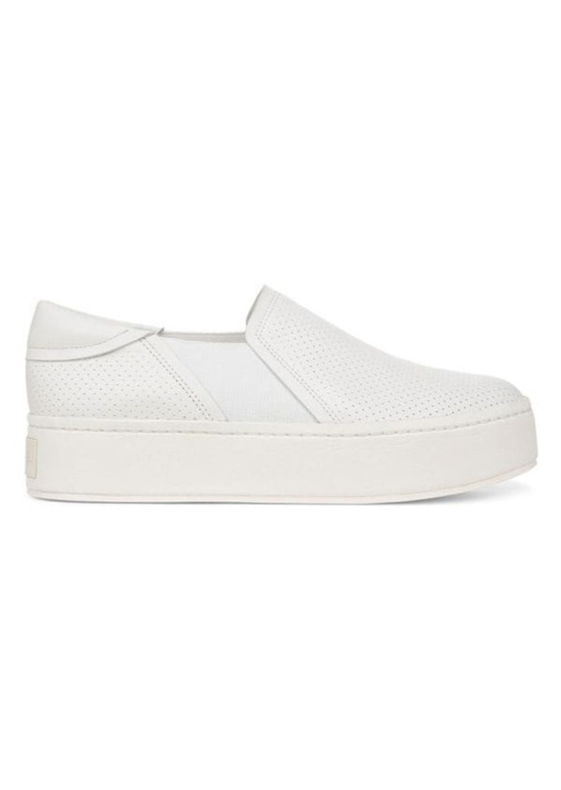 Vince Warren II B Leather Slip On Sneakers