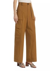 Vince Wide-Leg Cargo Trousers