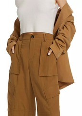 Vince Wide-Leg Cargo Trousers