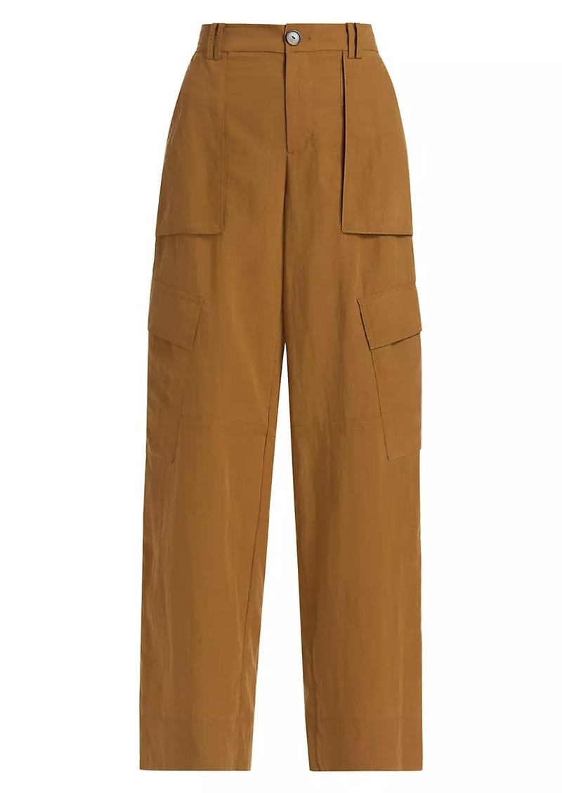 Vince Wide-Leg Cargo Trousers