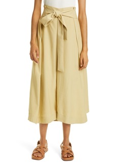 Vince Belted Palazzo Culottes in Maiz at Nordstrom