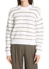 Women's Vince Stripe Crewneck Sweater