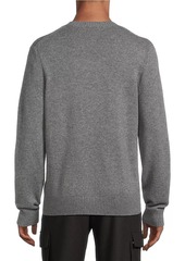 Vince Wool-Cashmere Crewneck Sweater