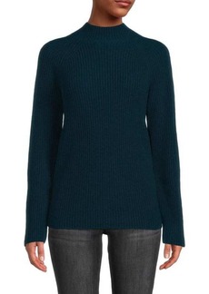 Vince ​Wool Cashmere Mockneck Sweater