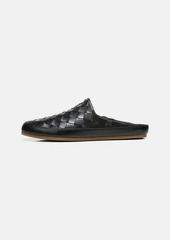 Vince Woven Leather Alonzo Backless Loafer