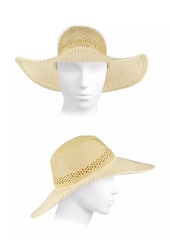 Vineyard Vines Bi-Color Straw Sun Hat