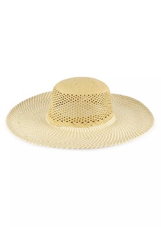 Vineyard Vines Bi-Color Straw Sun Hat