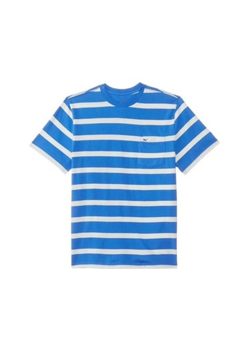 Vineyard Vines Boys Clean Slub Breton Tee (Little Kid)