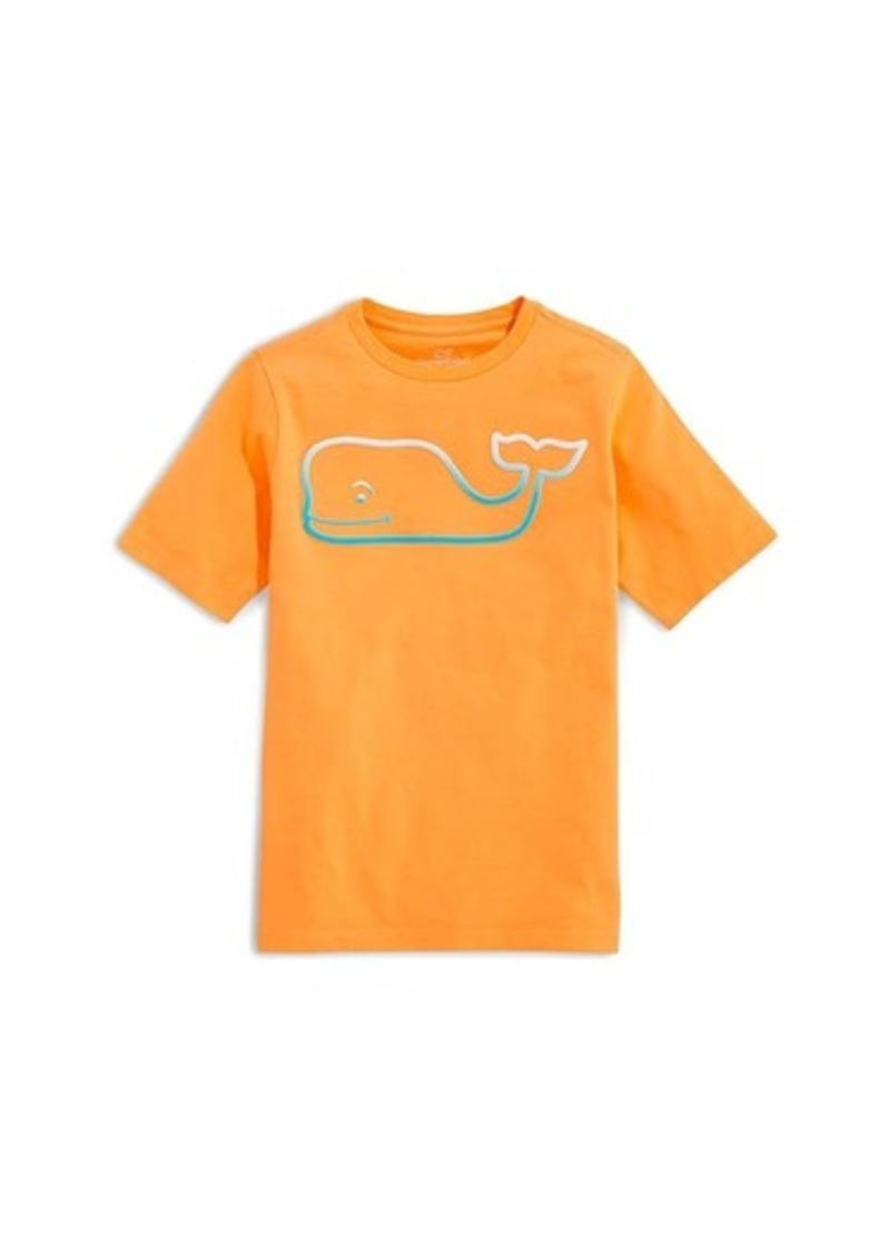 Vineyard Vines Boys' Puff Whale Short Sleeves Tee (Little Kid)