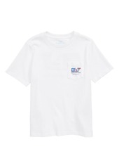 Vineyard Vines Washington Whale Pocket T-Shirt in White Cap at Nordstrom