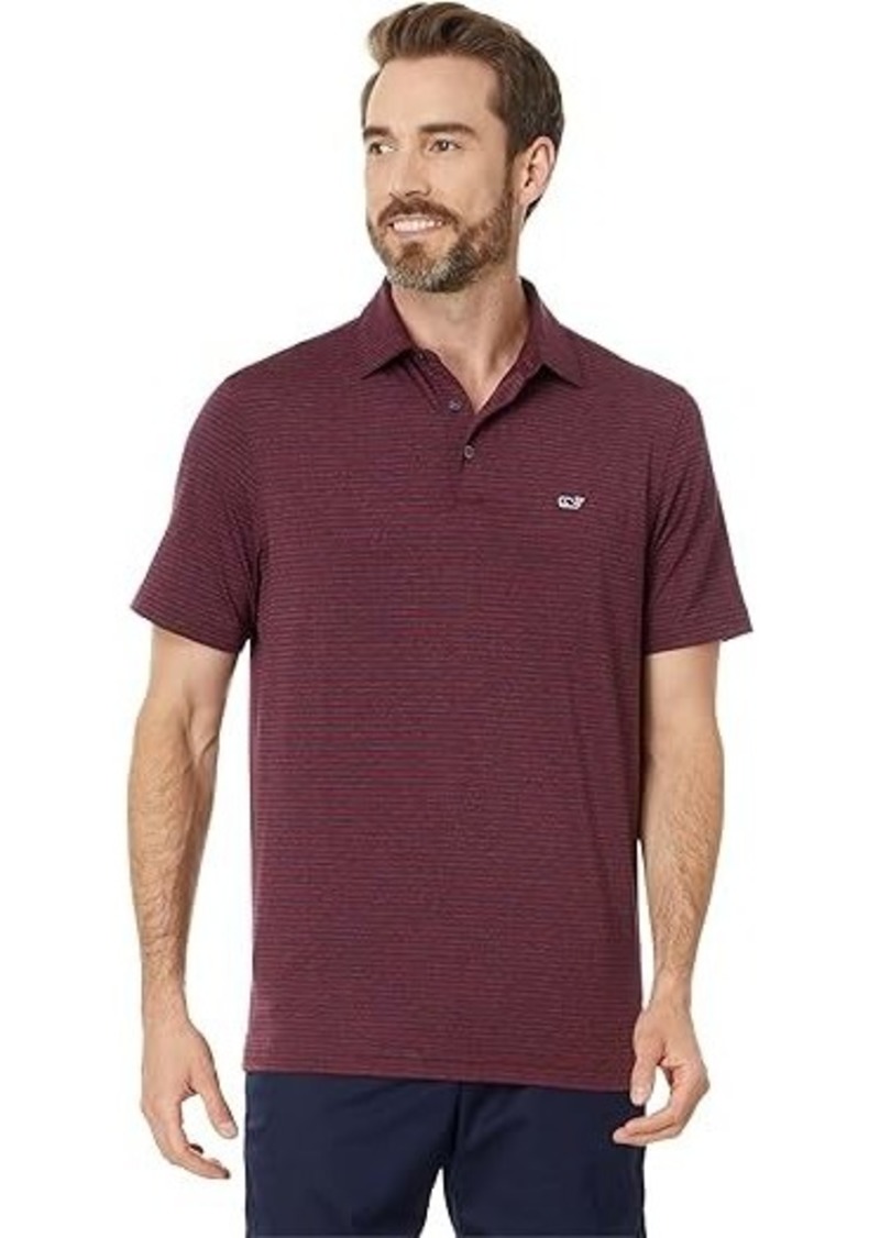 Vineyard Vines Bradley Stripe Sankaty Polo