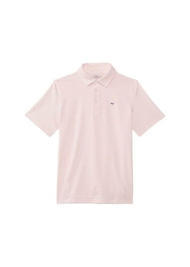 Vineyard Vines Bradley Stripe Sankaty Polo (Little Kid)