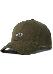 Vineyard Vines Corduroy Whale Baseball Hat