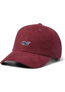 Vineyard Vines Corduroy Whale Baseball Hat