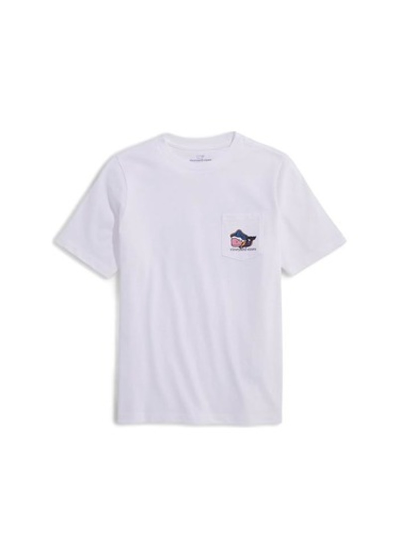 Vineyard Vines GW Whale Short-Sleeve Pocket Tee (Toddler/Little Kids/Big Kids)