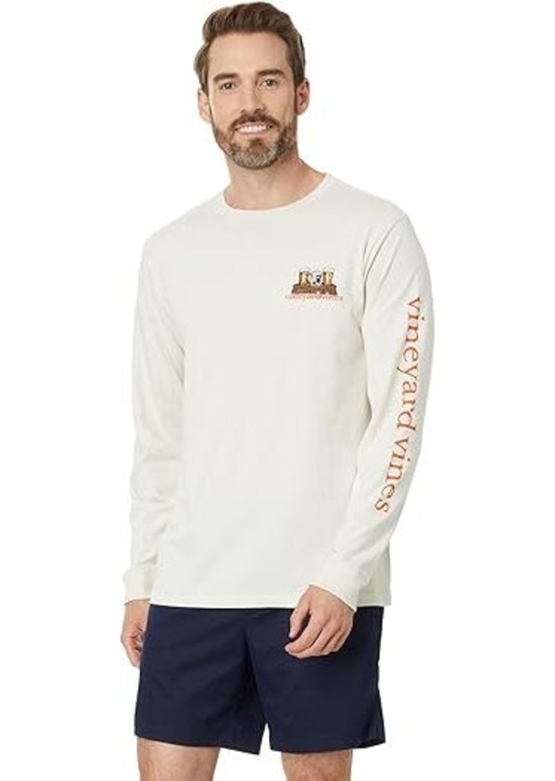 Vineyard Vines Harvest Maze Long Sleeve Tee