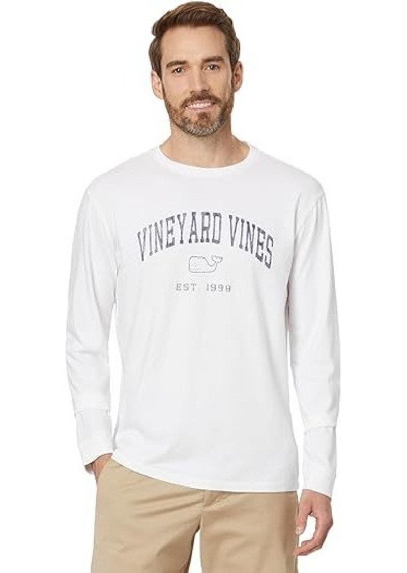 Vineyard Vines Heritage Wash VV Long Sleeve Tee