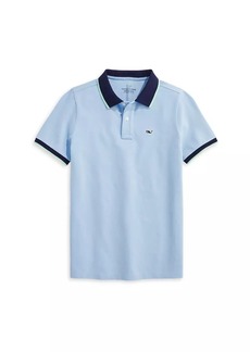 Vineyard Vines Little Boy's & Boy's Classic Tipped Pique Polo Shirt