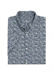 Vineyard Vines Little Boy's & Boy's Floral Print Short-Sleeve Shirt