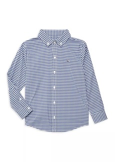 Vineyard Vines Little Boy's & Boy's Gingham Button-Front Shirt