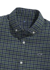 Vineyard Vines Little Boy's & Boy's Gingham Classic-Fit Shirt