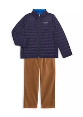 Vineyard Vines Little Boy's & Boy's Packable Puffer Jacket