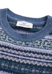 Vineyard Vines Little Girl's & Girl's Fair Isle Crewneck Sweater