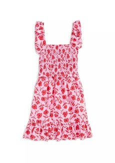 Vineyard Vines Little Girl's & Girl's Rock Rose Smocked Dress