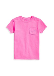 Vineyard Vines Little Girl's & Girl's Vintage Whale Logo T-Shirt