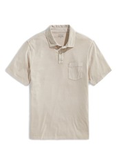vineyard vines Garment Dyed Island Pocket Polo in Pebble Grey at Nordstrom