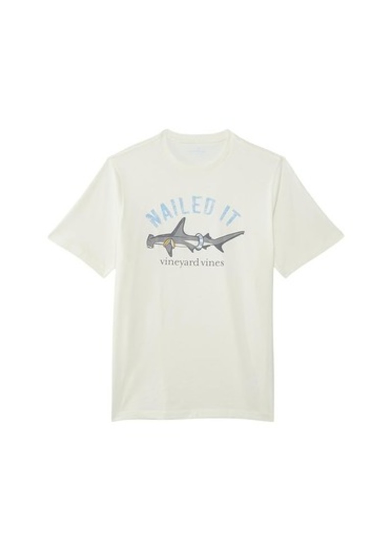 Vineyard Vines Nailed It Short Sleeve Tee (Toddler/Little Kid/Big Kid)