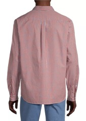 Vineyard Vines Small Check Poplin Button-Down Shirt