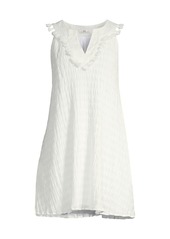 Vineyard Vines St Barths Tassel Stretch-Cotton Dress