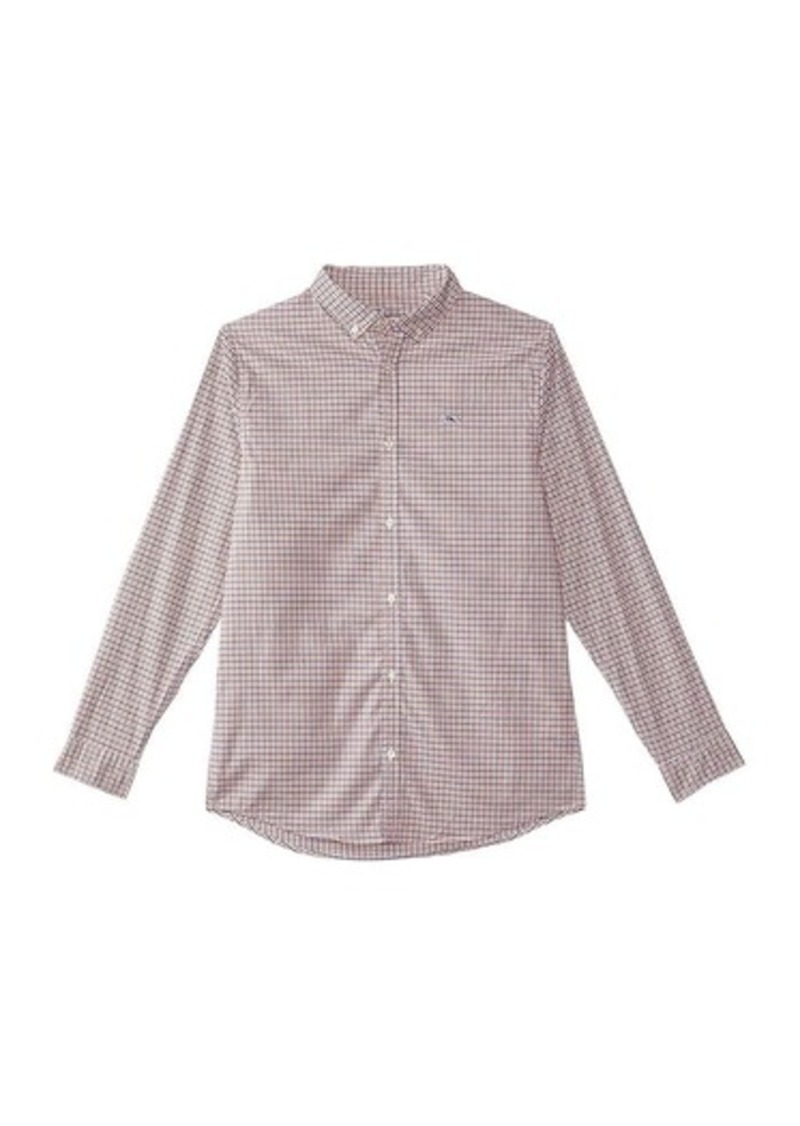 Vineyard Vines Tattersall On-The-Go Brrr Shirt (Toddler/Little Kids/Big Kids)