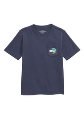 vineyard vines Seattle Whale Pocket T-Shirt in Blue Blazer at Nordstrom