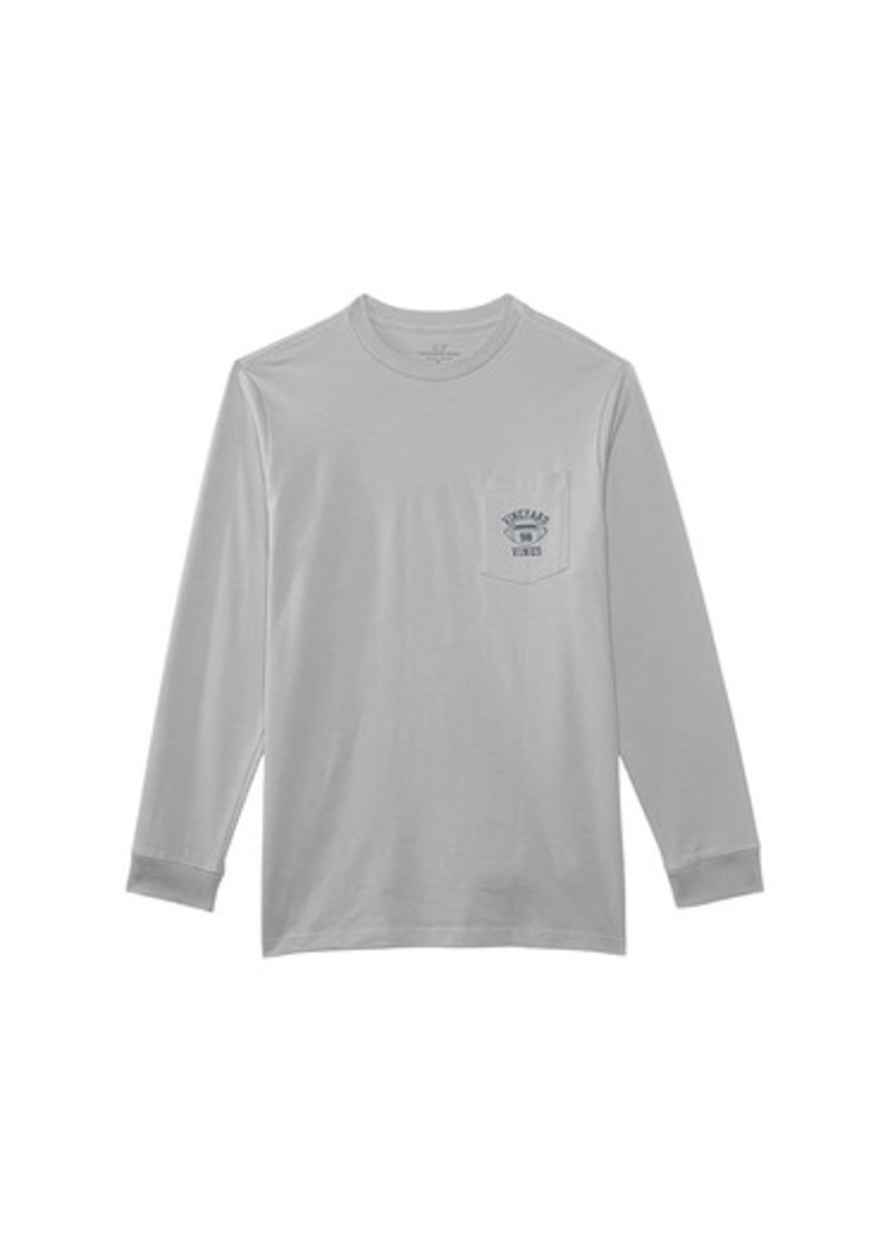 Vineyard Vines Vineyard Football Long Sleeve Tee (Toddler/Little Kid/Big Kid)