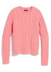 vineyard vines Cable Stitch Cotton Sweater