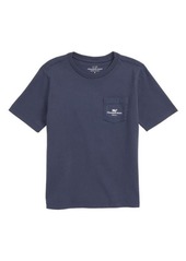 vineyard vines California Whale Pocket T-Shirt in Blue Blazer at Nordstrom