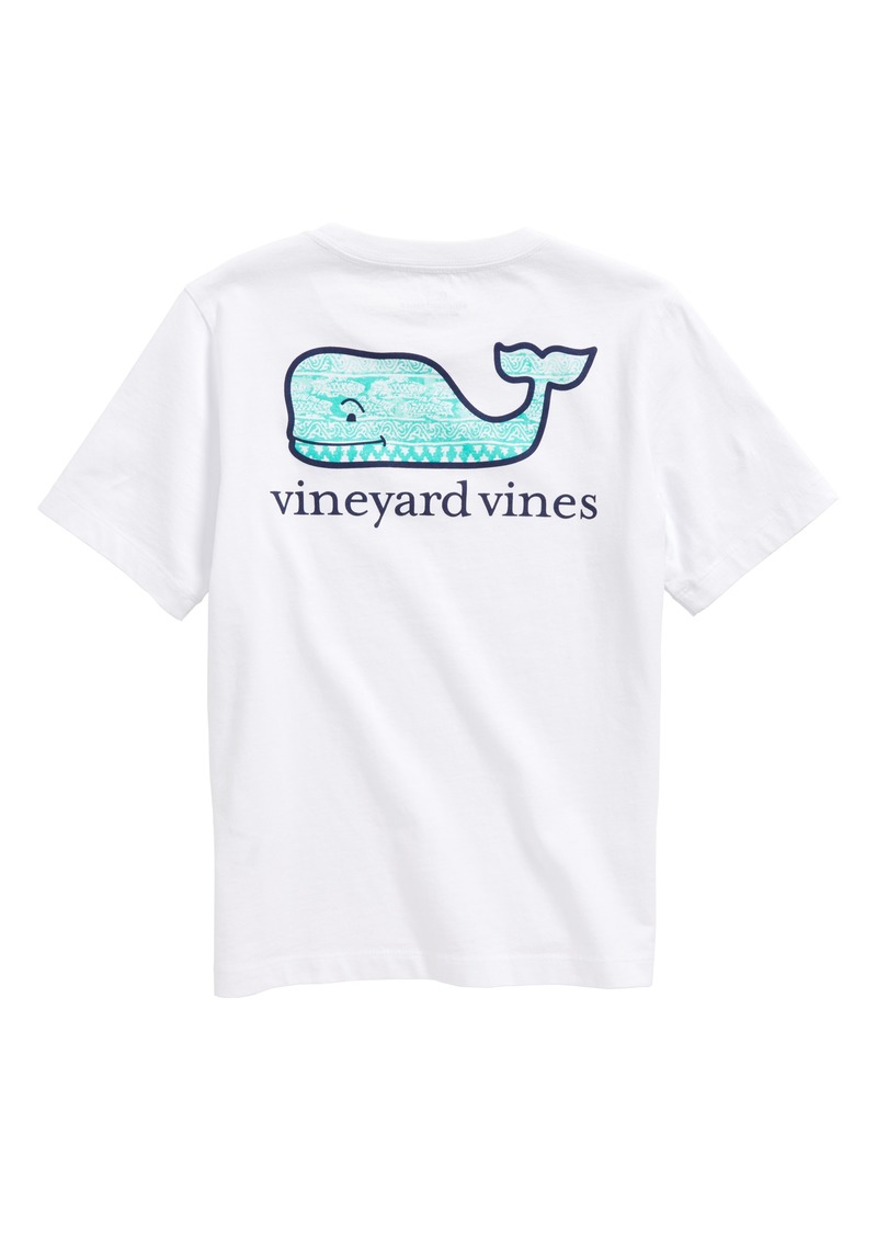 Vineyard Vines vineyard vines Fish Gate Whale T-Shirt (Big Boys) | Tshirts