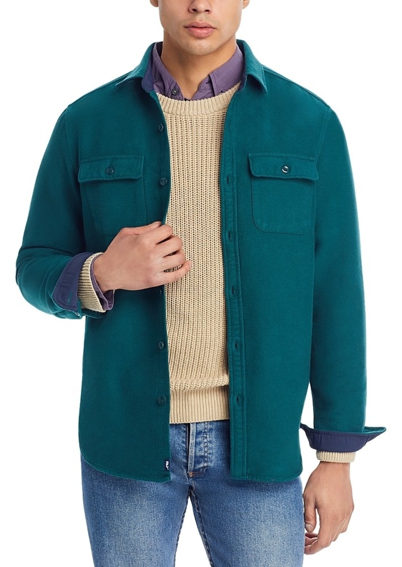 Vineyard Vines Flannel Regular Fit Button Down Shirt Jacket