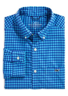 vineyard vines Gingham On-The-Go Button-Down Shirt