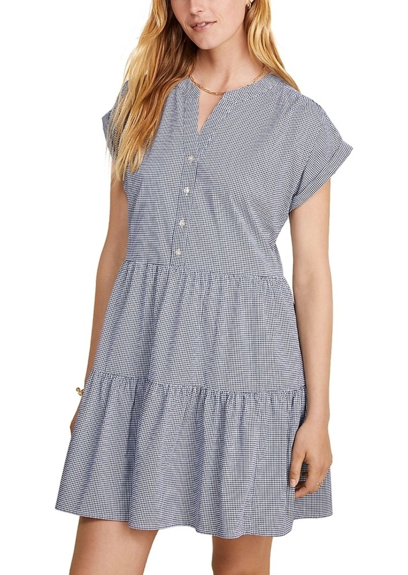 Vineyard Vines Harbor Tiered Shirt Mini Dress