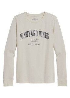 vineyard vines Heritage Athletic Long Sleeve Cotton Graphic T-Shirt