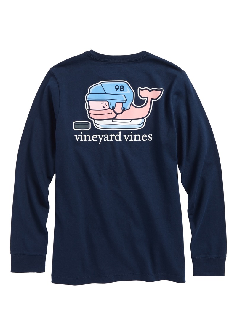 Vineyard Vines Vineyard Vines Hockey Whale T-Shirt (Big Boys) | Tshirts