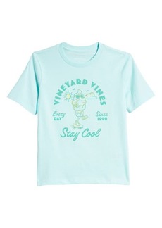 vineyard vines Kids' Stay Cool Cotton Graphic T-Shirt