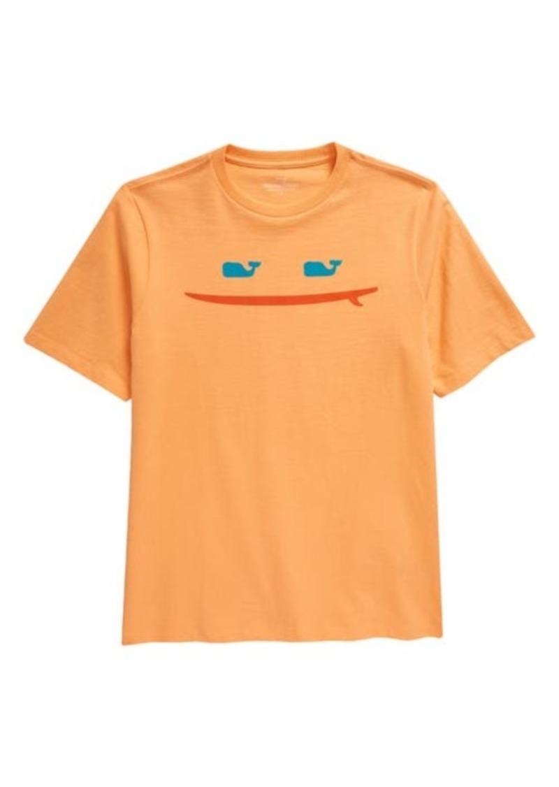 vineyard vines Kids' Surf Smile Logo T-Shirt