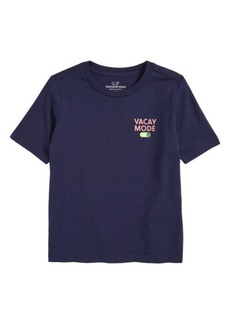 vineyard vines Kids' Vacay Mode Cotton Graphic T-Shirt