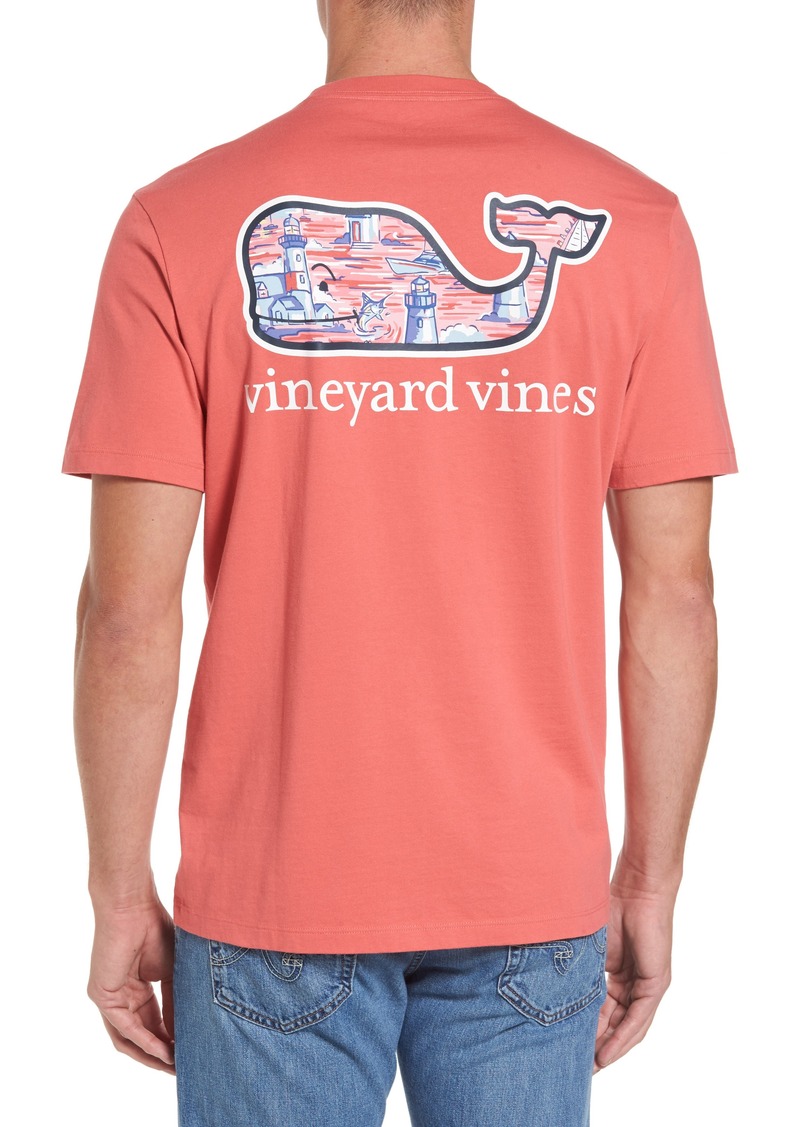 Vineyard Vines vineyard vines Lighthouse Whale Pocket T-Shirt | T Shirts