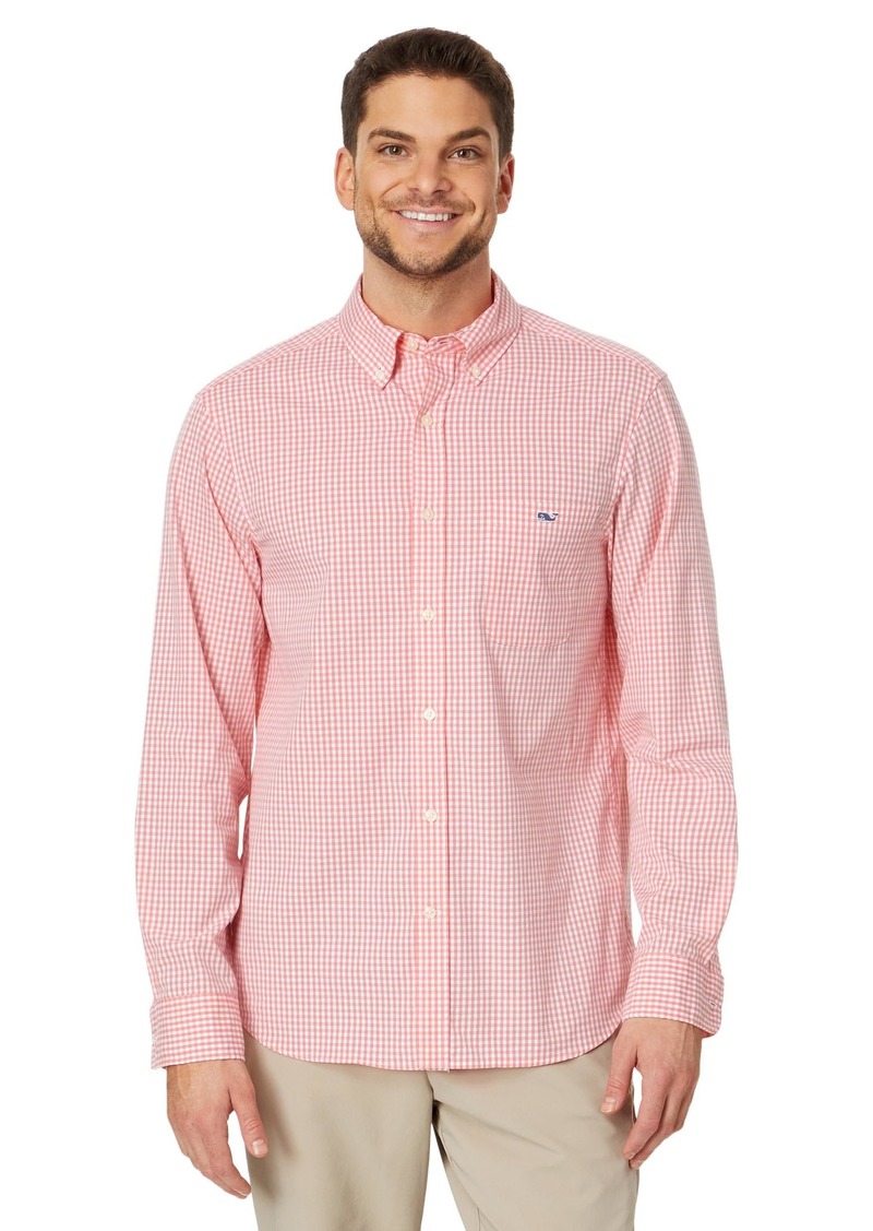 Vineyard Vines Men's Clssc Fit Gingham Poplin Shirt